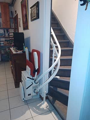 Installation d'un monte-escalier sur mesure
